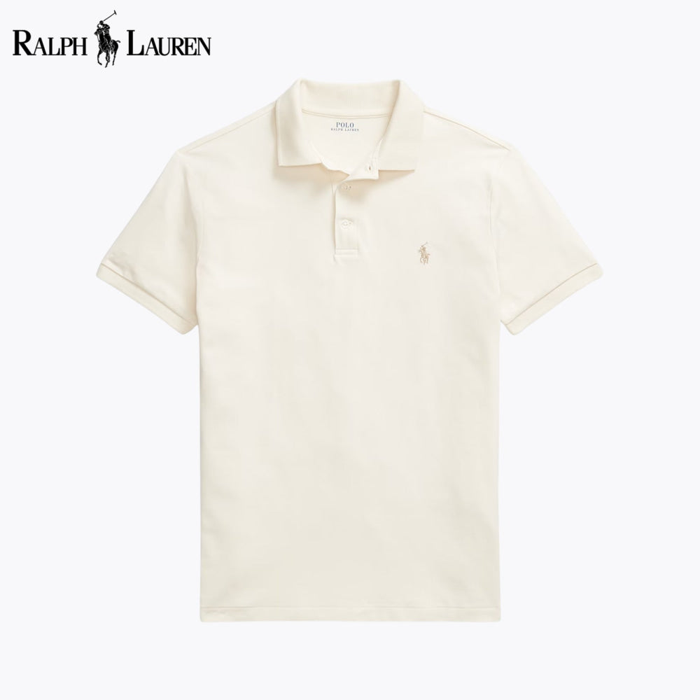RL Custom Slim Fit Stretch Mesh Polo Shirt