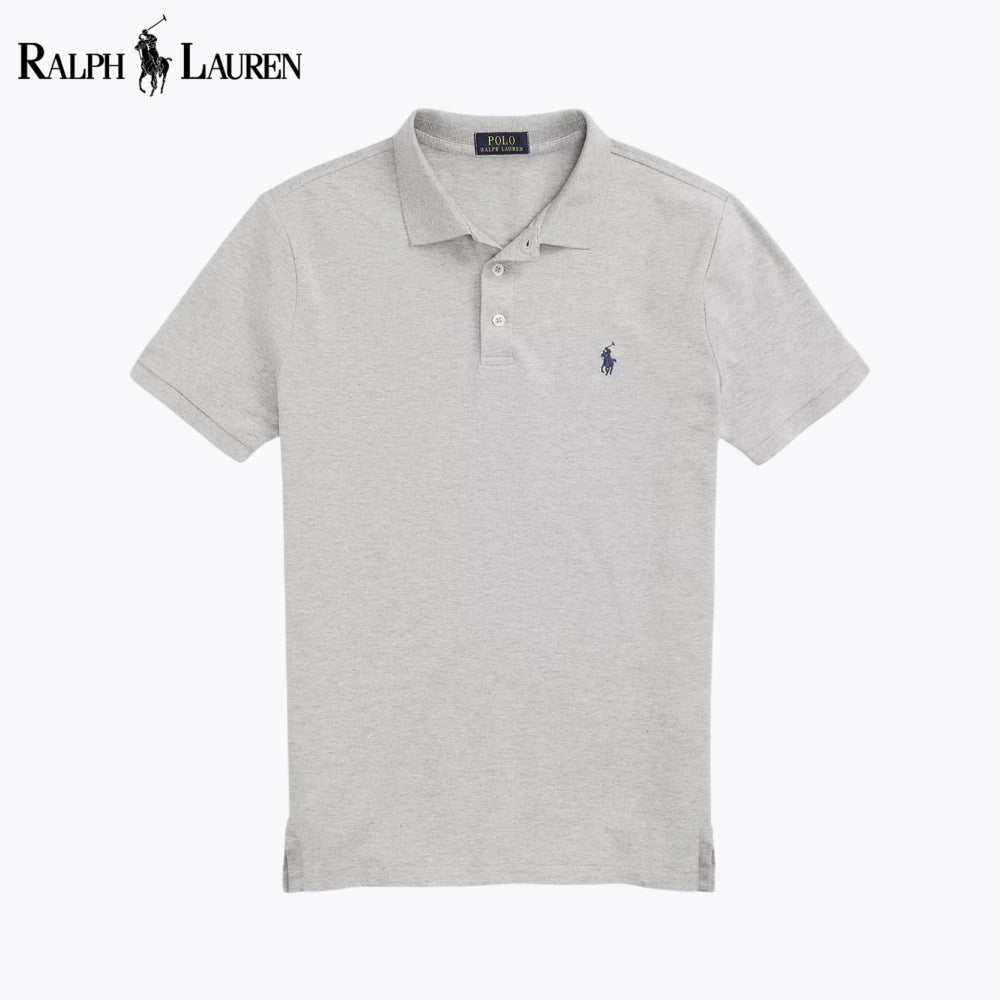 RL Custom Slim Fit Stretch Mesh Polo Shirt
